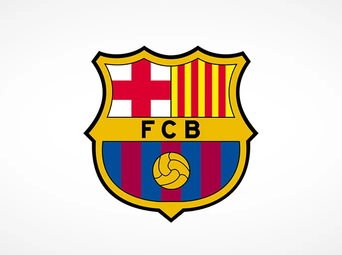 الموسوعة - شعار نادي برشلونة FC BARCELONA